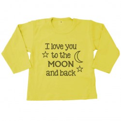 lang shirt okergeel loveyoumoon